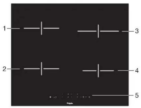 Pelgrim IK4064R - Plaque de cuisson à induction - 2