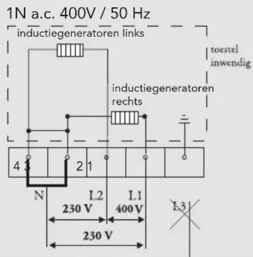 Pelgrim IDK664ONY - 3fasen met 1 nul aansluiting (3 1N a.c. 400V / 50Hz - 1
