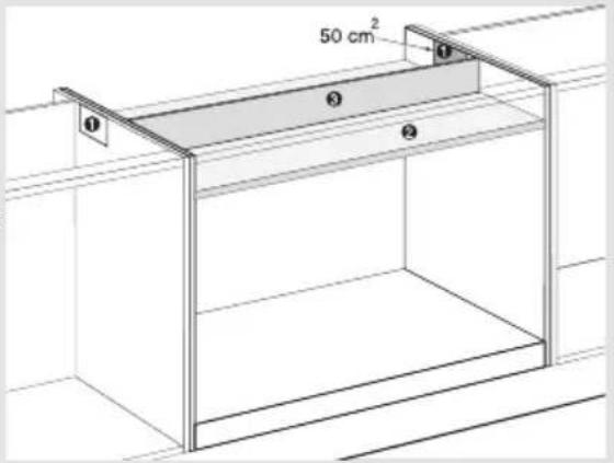Pelgrim IDK664ONY - Au-dessus d'un four de 60 cm de la marque Pelgrim - 3