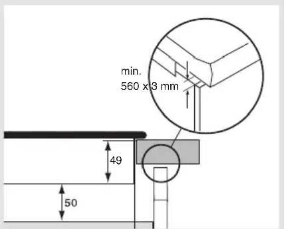 Pelgrim IDK664ONY - Boven een 60 cm oven van het merk Pelgrim - 5