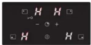 Pelgrim IDK464ONY - Anzeige der Restwärme - 1