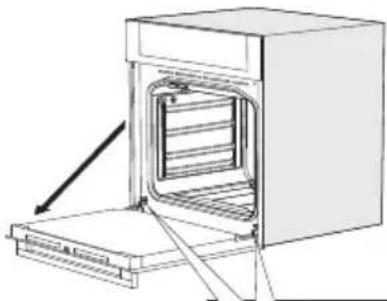 Pelgrim OVM426MAT - Demonteren ovendeur - 1