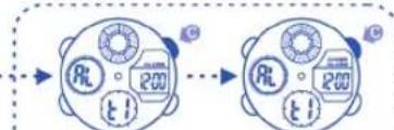 Calypso K5517 - HOW TO USE ALARM AND CHIME DISPLAY - 9