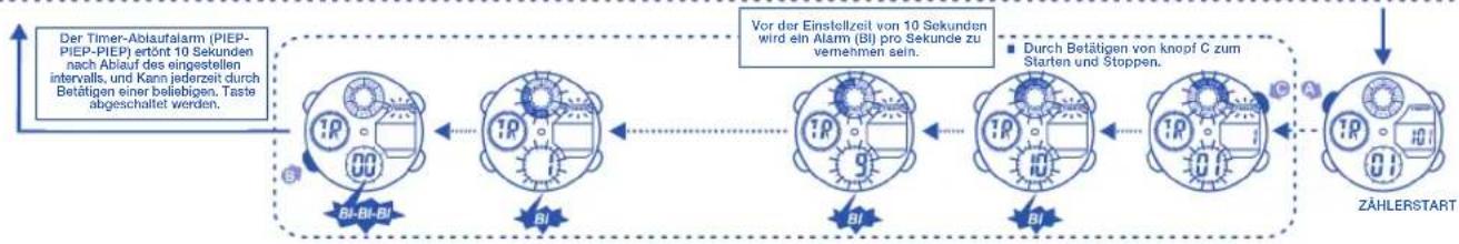Calypso K5517 - DAS EINSTELLLEN DES COUNTERD ZAHLERS - 9