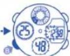 Calypso K5517 - HOW TO SET NORMAL TIME - 3