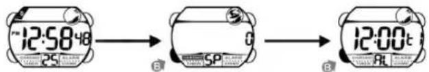 Calypso K5612 - 3.COMMENT AFFICHER LE MOIS, LA DATE - 1