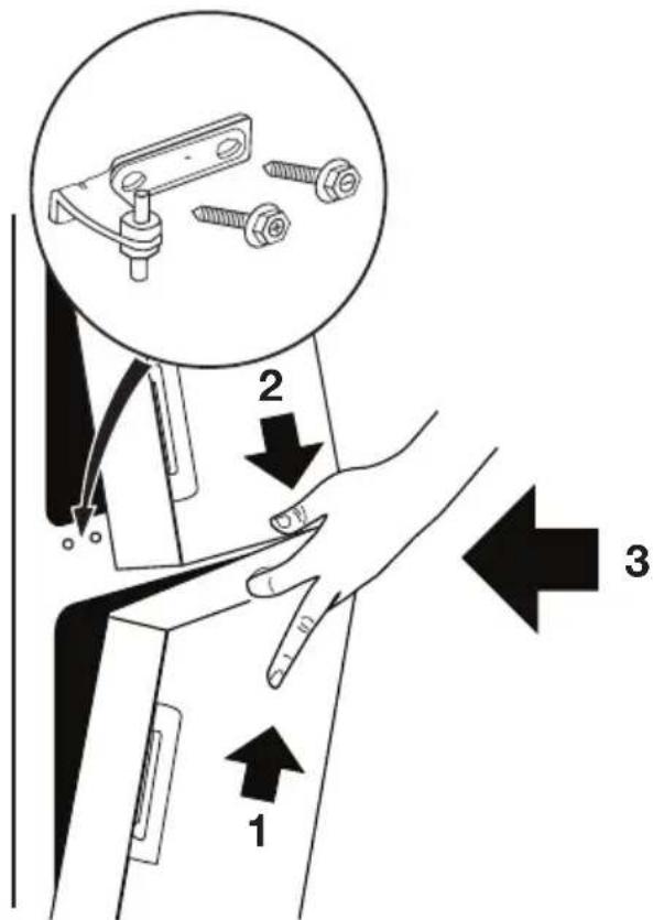 FAR R2236A - Réversibilité de la porte - 8