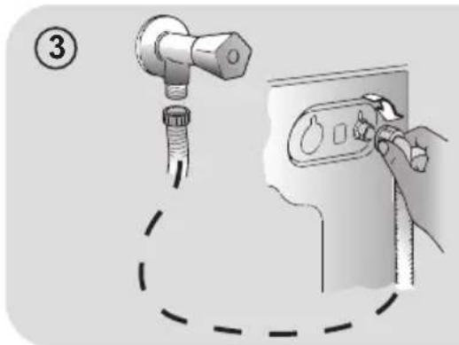 HOOVER WDXT45 385AS - Positionnement - 1