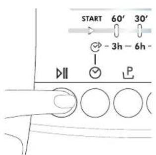 HOOVER HNWF616714S - Starten des Programms - 2