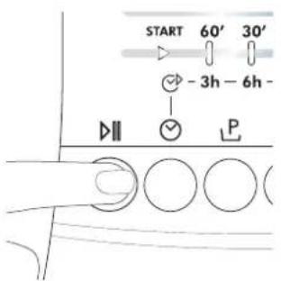 HOOVER HNWF 616784M - Starting the cycle - 1