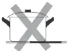 HOOVER HIES430B - Izbiranje ustrezne posode - 8