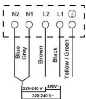 HOOVER HIES430B - Collegare il piano alla corrente elerica - 4