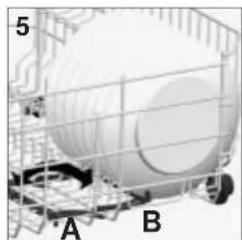 HOOVER HOD 6S - Beladen des unteren Geschirrkorbes - 4