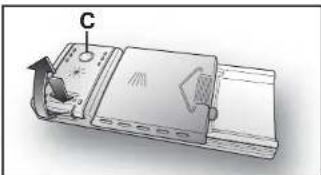 HOOVER HOD 6S - Filling the rinse aid container - 3