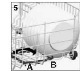 HOOVER HOD 6S - Utilisation du panier inférieur - 4