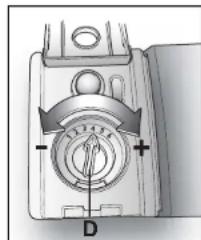 HOOVER HOD 6S - Regolazione del brillante da 1 a 6 - 1