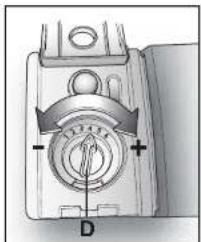 HOOVER HOD 6S - Regulación del abrillantador de 1 a 6 - 1