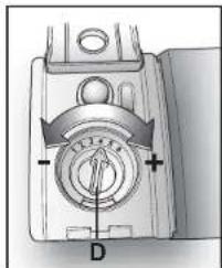HOOVER HOD 6S - Het afstellen van de naglansmiddel injector van 1 tot 6 - 1
