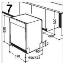 HOOVER HOD 6S - Encastrement - 3