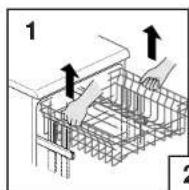 HOOVER HOD 6S - ADJUST BASKET TO THE LOWER POSITION: - 1
