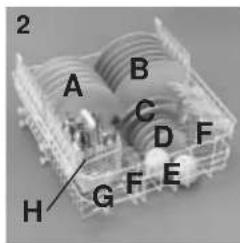 HOOVER HOD 6S - Uso del cesto superior - 2