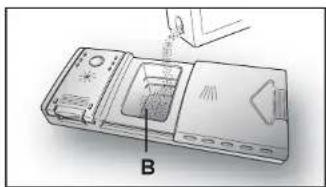HOOVER HOD 6S - Carga del detergente - 3