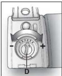 HOOVER HOD 6S - Regulating the rinse aid from 1 to 6 - 1