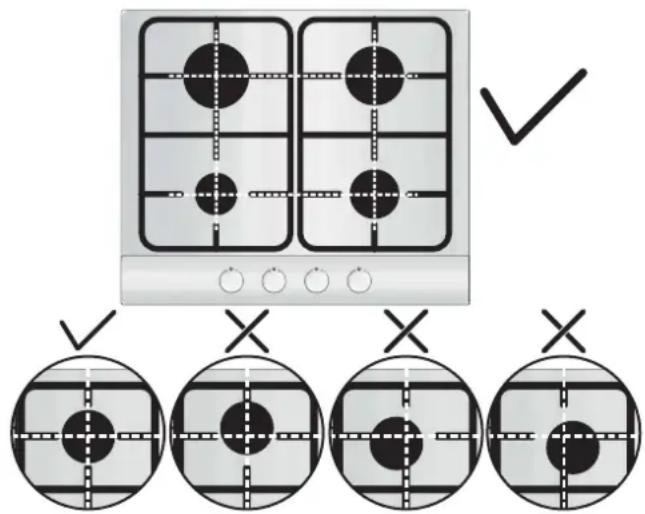 HOOVER HHW6D5WMX - UTILISATION DE LA TABLE - 1