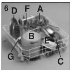 HOOVER HND 107GS - Lower basket (fig. 6) - 1