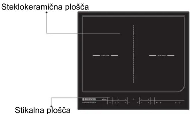HOOVER HESD4 WIFI - Opis indukcijske kuhalne plošće - 1