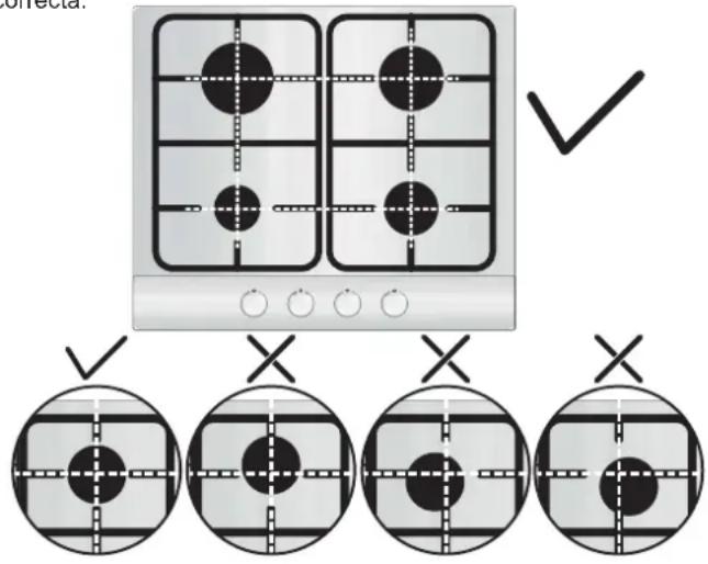 HOOVER HHG63BDSX - UTILIZACIÓN DE LA PLACA INSTRUCCIONES PARA EL USUARIO - 1