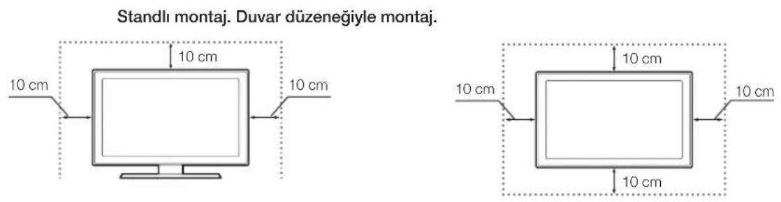 SAMSUNG UE48H6500AL - TV'nizi Yeterince Havalandirma - 1