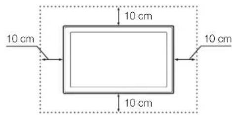 SAMSUNG UE32H6270AS - Providing Proper Ventilation for Your TV - 2