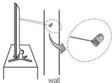 SAMSUNG UE32H6270AS - To Avoid the TV from Falling - 2