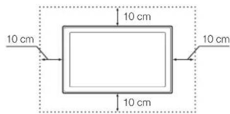 SAMSUNG UE32H6270AS - Ventilation adaptée de votre téléviseur - 2