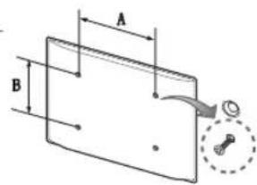 SAMSUNG UE32H6270AS - Duvara Montaj Kiti Teknik Özellikleri (VESA) - 1