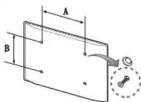 SAMSUNG UE40H6500AL - Especificaiones del equipo de montaje mural (VESA) - 1