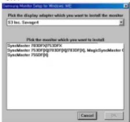 SAMSUNG SyncMaster 793MB - Windows ME - 1