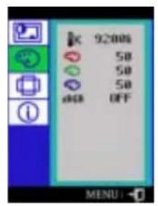 SAMSUNG SyncMaster 793MB - Fonctions OSD - 4