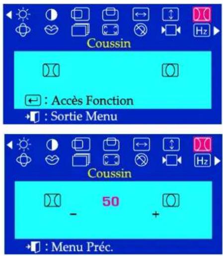 SAMSUNG SyncMaster 755DFX - Menu Comment ajuster. - 1