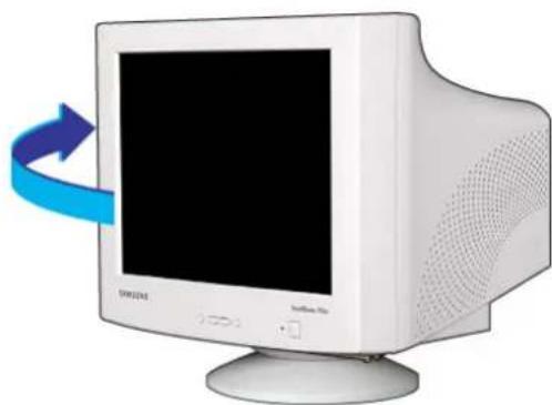 SAMSUNG SyncMaster 755DFX - Base inclinable/pivotante - 3