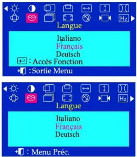 SAMSUNG SyncMaster 755DFX - Menu Comment ajuster. - 1