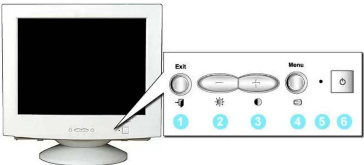 SAMSUNG SyncMaster 755DFX - Façade - 1