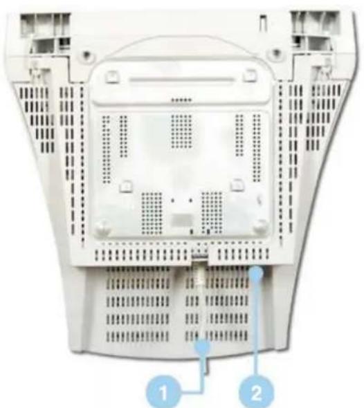 SAMSUNG SyncMaster 755DFX - Dessous - 1