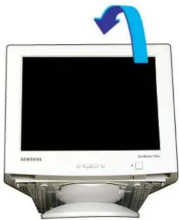 SAMSUNG SyncMaster 755DFX - Base inclinable/pivotante - 2