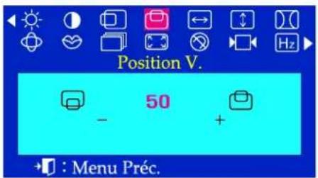 SAMSUNG SyncMaster 755DFX - Position H. - 2