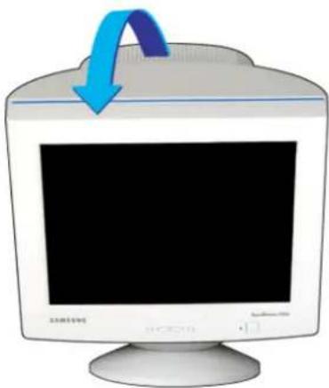SAMSUNG SyncMaster 755DFX - Base inclinable/pivotante - 1