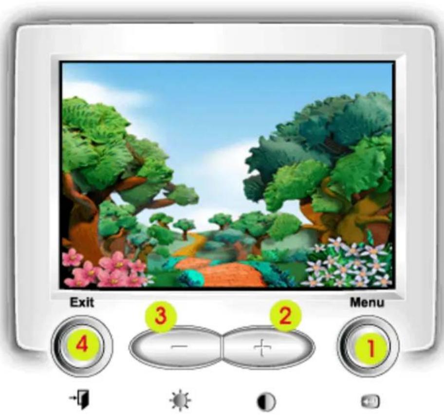 SAMSUNG SyncMaster 755DFX - Affichage Sur Ecran - 1