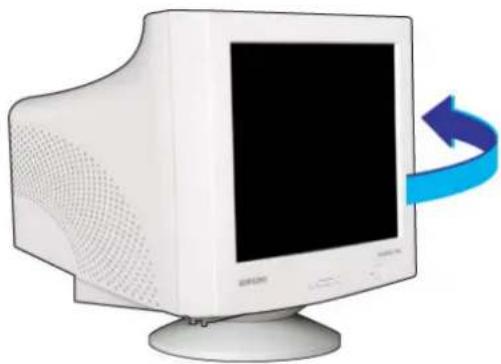 SAMSUNG SyncMaster 755DFX - Base inclinable/pivotante - 4