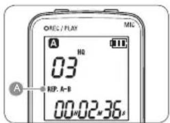 PHILIPS Voice Tracer LFH0620 - Répétition d'une série7.2.1 - 2